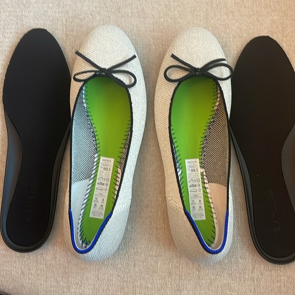 Rothy’s The Ballet Flat- Diamond Metallic - Picture 6 of 7